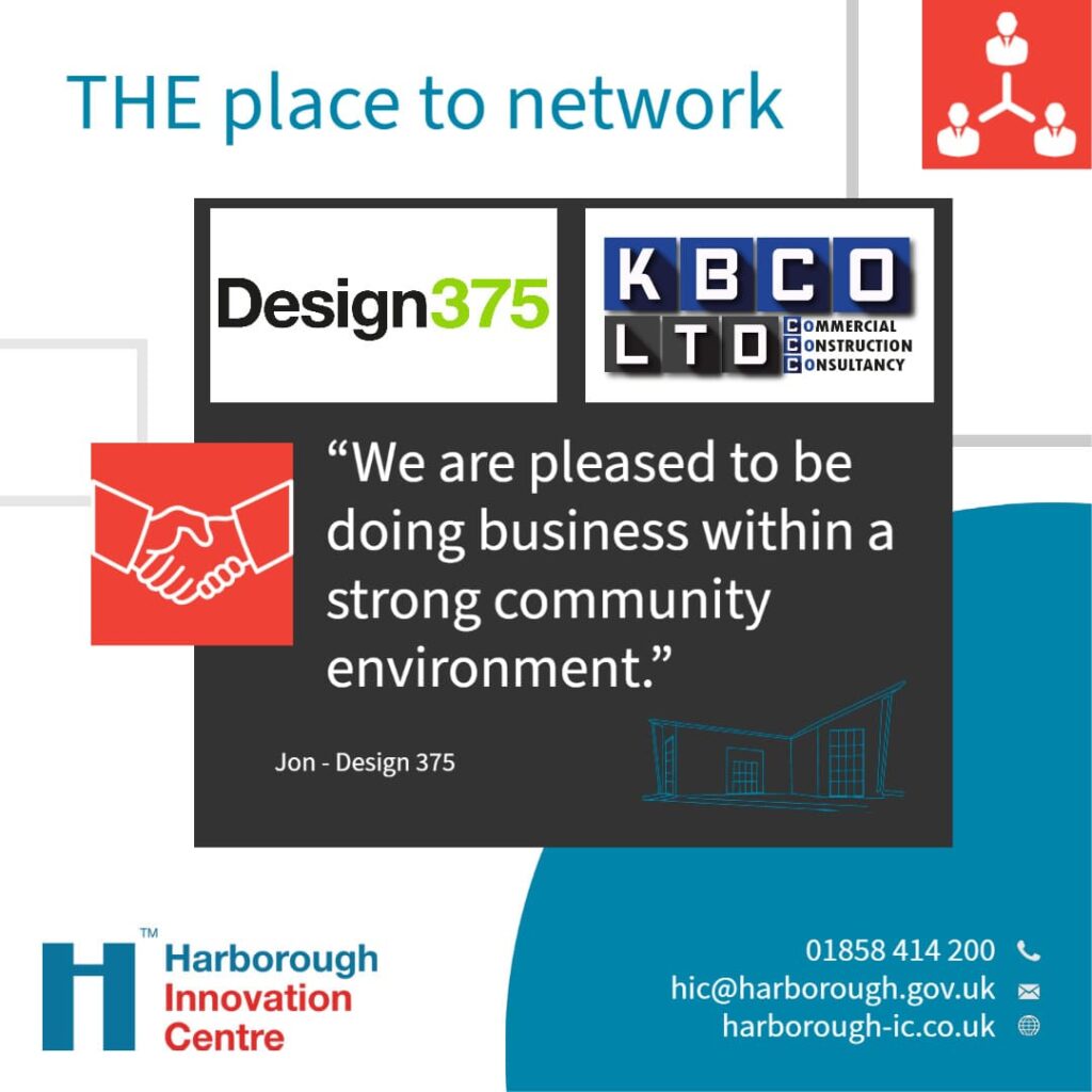 Harborough Innovation Centre network ad