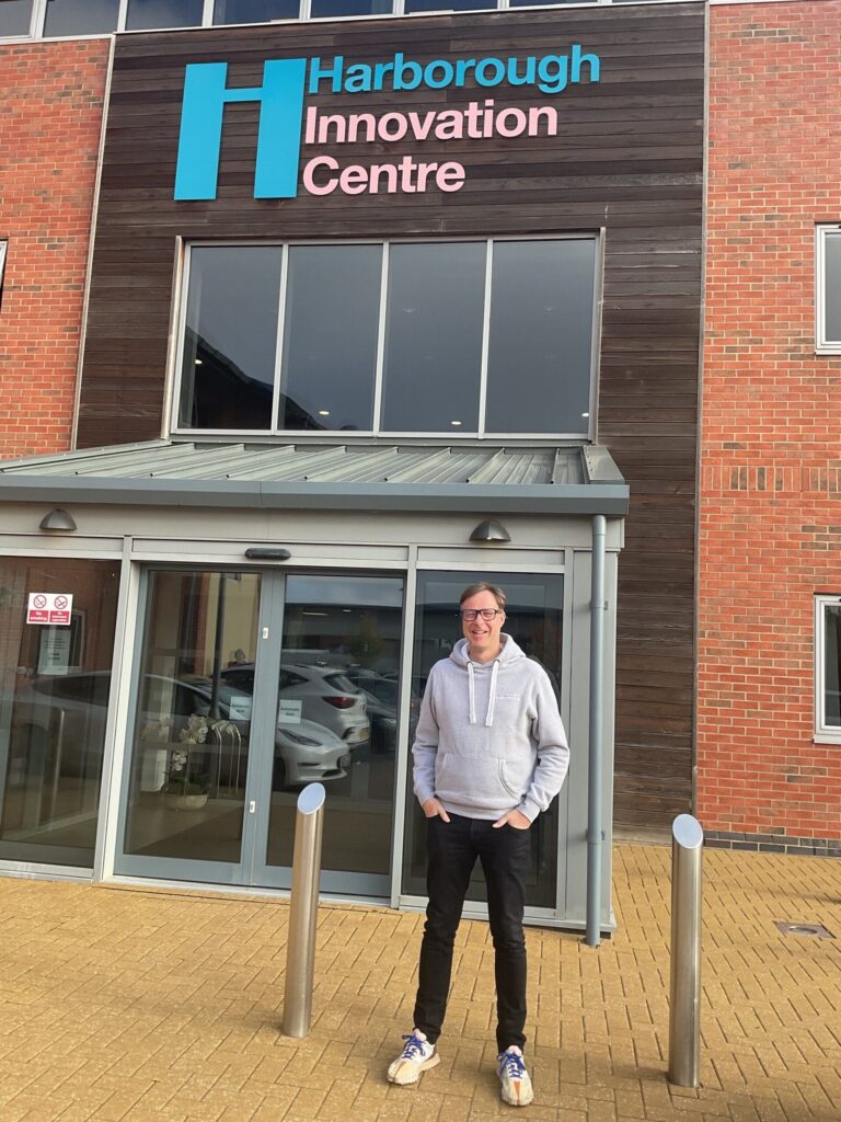 Harborough Innovation Centre simon colley outside